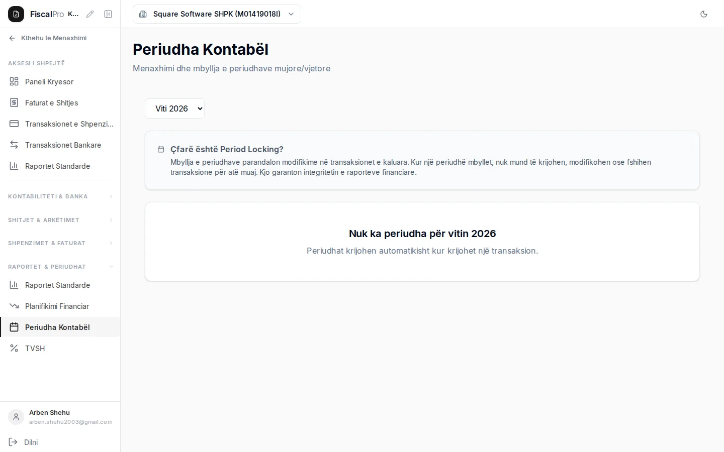 Periudhat kontabël